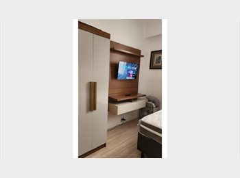 Roomgo BR - Quarto espaçoso no Flamengo, Flamengo - R$ 2.000 Por mês