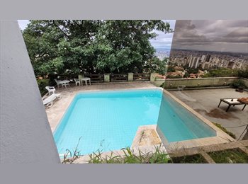 Roomgo BR - Suite Mangabeiras (Quarto 8), Belo Horizonte - R$ 2.250 Por mês