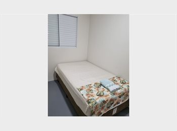 Roomgo BR - Kitnet Mobiliada - Com Ar - Despesas Inclusas + Diarista, Campinas - R$ 1.600 Por mês