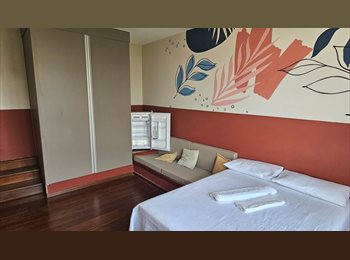 Roomgo BR - Quarto bairro Mangabeiras (14), Belo Horizonte - R$ 1.900 Por mês