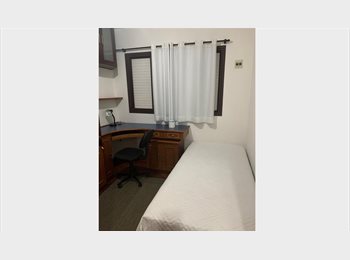 Roomgo BR - Quarto individual ótimo ap no coração da Vila Olimpia, Itaim Bibi - R$ 2.500 Por mês