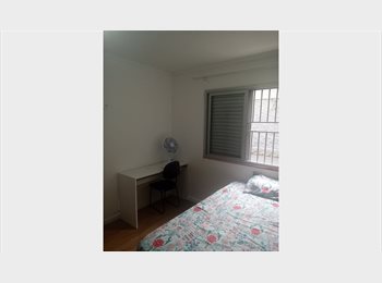 Roomgo BR - quarto feminino mobiliado com despesas inclusas, São Bernardo do Campo - R$ 1.250 Por mês