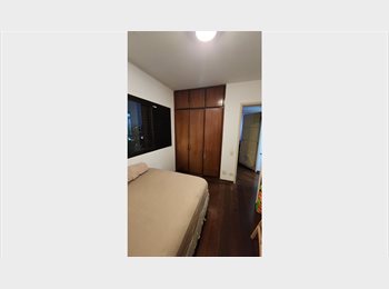 Roomgo BR - Suíte no Morumbi, perto do metrô SP–Morumbi Linha Amarela, Morumbi - R$ 2.200 Por mês