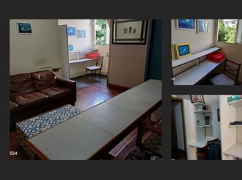 Roomgo BR - A 250m do  metrô Saens Peña – moradia feminina c/vaga Tijuca, Tijuca - R$ 580 Por mês
