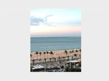 Roomgo BR - Apartamento com Vista Mar no Meireles | Completo, Seguro e ao Lado da Praia de Iracema, Fortaleza - R$ 2.000 Por mês