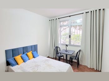 Roomgo BR - QUARTO INDIVIDUAL - AMPLO - BAIRRO CORAÇÃO DE JESUS, Belo Horizonte - R$ 1.500 Por mês