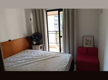 Roomgo BR - Alugo quarto em lindo apartamento na Barra da Tijuca, Itanhangá - R$ 2.500 Por mês