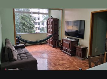 Roomgo BR - DIVIDO APARTAMENTO, Leme - R$ 2.100 Por mês