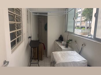 Roomgo BR - Quarto mobiliado para mulher em Higienópolis, Consolação - R$ 2.000 Por mês