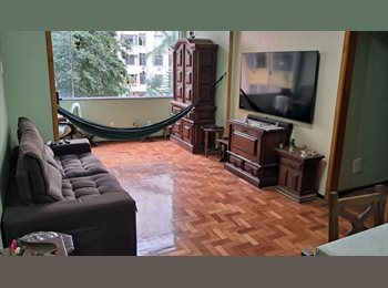 Roomgo BR - DIVIDO APARTAMENTO EM COPACABANA, Leme - R$ 2.100 Por mês