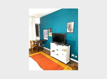 Roomgo BR - ALUGO QUARTO GRANDE INDIVIDUAL EM HIGIENÓPOLIS, Consolação - R$ 1.850 Por mês