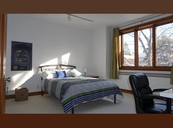 Roomgo CA - Quiet large room with private bathroom, Montréal - $896 pcm