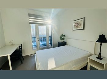 Roomgo CA - Oakville rent single room with balcony, furnished, all- inclusive, Canada - $1,150 pcm