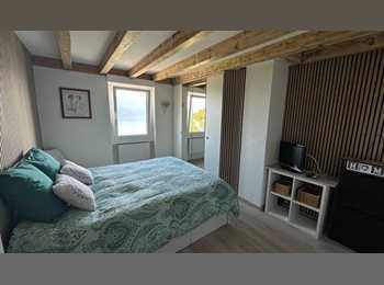Roomgo CH - Colocation à Grandvaux, à 8 min de Lausanne, Vue imprenable sur le lac et les montagnes, Lausanne - 1 500 CHF / Mois