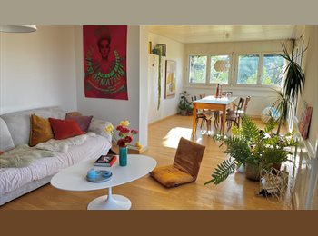Roomgo CH - Sonnige WG-Zimmer in Haus mit Balkon, Garten & Atelier, Zug - 1 250 CHF / Mois