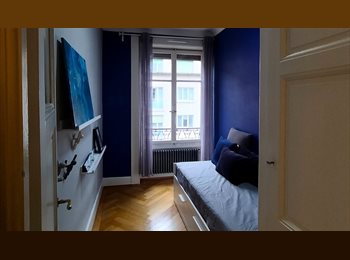 Roomgo CH - Flexible short term stay from 7 to 60 days. Next to the lake. Now available., Genève - 1 100 CHF / Mois