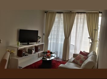 CompartoDepto CL - Habitación ubicada a pasos del Metro Sta. Lucía, Santiago Centro - CH$1 por mes