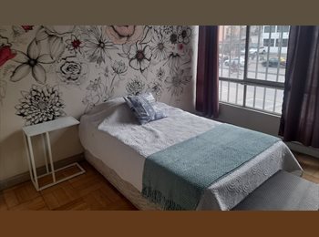 CompartoDepto CL - Habitaciones individuales metro Escuela Militar, Providencia - CH$350.000 por mes