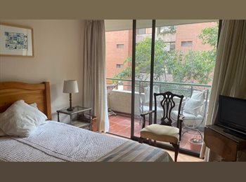 CompartoDepto CL - Amplia y luminosa habitación, Providencia - CH$450.000 por mes