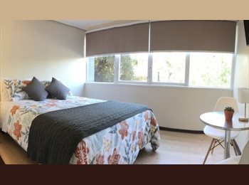 CompartoDepto CL - Arriendo Excelente Habitacion Amoblada Providencia Mínimo una semana, Providencia - CH$395.000 por mes