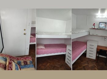 CompartoDepto CL - 1 pieza compartida 2 mujeres departamento metro baquedano providencia, Santiago Centro - CH$190.000 por mes