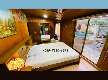 CompartoDepto CL - Piezas en Casa con Piscina Sector Manzanal, Rancagua - CH$250.000 por mes