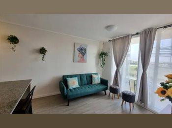 CompartoDepto CL - Confortable habitación para arriendo en departamento nuevo, cerca supermercados y universidades., La Serena - CH$320.000 por mes