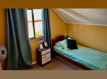 CompartoDepto CL - Habitación con baño privado en casa tranquila – solo mujeres, Machalí - CH$320.000 por mes