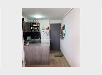CompartoDepto CL - Depto. 1D + 1B, Estacionamiento y bodega (se pueden excluir)., San Joaquín - CH$375.000 por mes