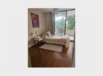 CompartoDepto CL - Arriendo dormitorio con cama, baño , closet y terraza!, Providencia - CH$370.000 por mes