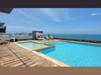 CompartoApto CO - Habitacion cartagena vista al mar, balcon vista al mar, Cartagena - COP$ 2.500.000 por mes
