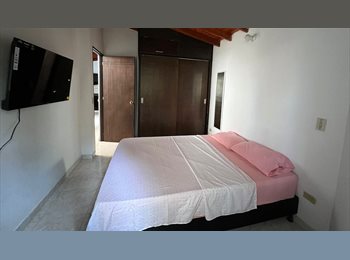 CompartoApto CO - Comparto apto, sector Barrio Santa Fe, Habitación cama matrimonial, Medellín - COP$ 900.000 por mes