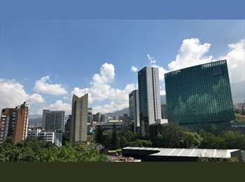 CompartoApto CO - HABITACIÓN INDEPENDIENTE CON BAÑO Y ESTUDIO PRIVADO - EL POBLADO (Aguacatala), Envigado - COP$ 1.980.000 por mes