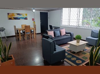 CompartoApto CO - Hermosas y amplias habitaciones ubicadas en la 10 del poblado, Medellín - COP$ 1.350.000 por mes