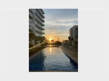 CompartoApto CO - Habitación en edificio con piscina frente al mar, Cartagena - COP$ 1.470.000 por mes
