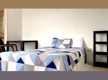 CompartoApto CO - Habitación principal • Baño privado + Walking Closet • Excelente ubicación, Envigado - COP$ 1.550.000 por mes