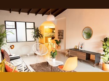 CompartoApto CO - Habitación doble en apto hermoso en conquitadores Laureles, Medellín - COP$ 1.200.000 por mes