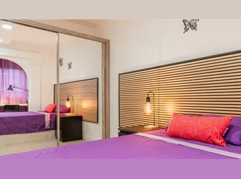 Roomgo ES - Habitación doble amplia y luminosa ideal para chica estudiante o profesional. Espacio acogedor, mode, Carabanchel - 600 € por mes