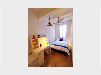 Roomgo ES - Sunny and quite double bedroom in El Raval, Ciutat Vella - 550 € por mes