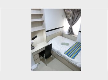 Roomgo HK - Furnished Studio Close to Olympic & Mgk MTRs, Tai Kok Tsui - HKD7,250 pcm
