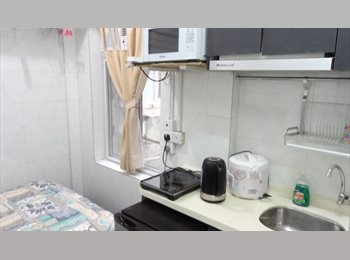Roomgo HK - Furnished Studio Walk to Shamshuipo/Nam Cheong MTRs, Sham Shui Po - HKD5,550 pcm
