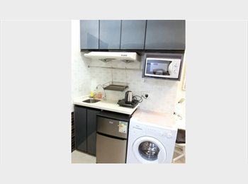 Roomgo HK - Furnished Studio Walk to Prince Edward/Mongkok MTRs, Tai Kok Tsui - HKD7,850 pcm