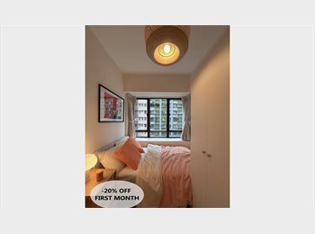 Roomgo HK - -20% OFF FIRST MONTH, North Point - HKD9,899 pcm