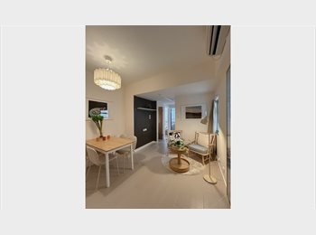 Roomgo HK - Fortress Hill | 3BR Apartment (Furnished) | 1-Month+, Tsim Sha Tsui - HKD32,900 pcm