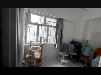 Roomgo HK - Spacious 33sqm Bedroom available for a Female pet lover!, Hung Hom - HKD7,000 pcm