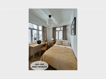 Roomgo HK - -20% OFF FIRST MONTH, Causeway Bay - HKD12,500 pcm