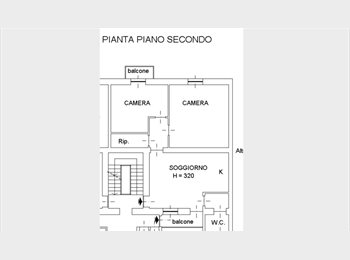 Roomgo IT - AMPIA CAMERA CON BALCONCINO, Centrale - Loreto - 700 € al mese
