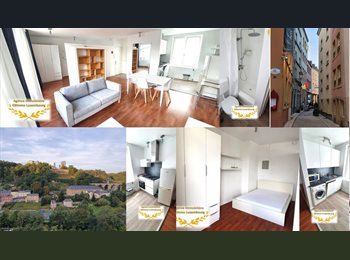 Appartager LU - Rare et magnifique studio à louer, entièrement meublé, en plein coeur du centre ville historique de , Luxembourg - 1.500 € / Mois