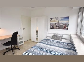 Appartager LU - Furnished double bedroom (D) – Brand new flatshare | Gare - VERMEER, Luxembourg - 1.040 € / Mois