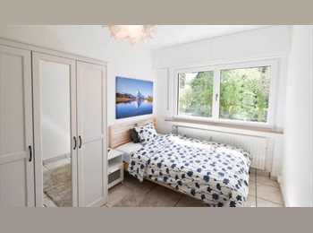 Appartager LU - Furnished double bedroom (A)- Spacious new flat | Cessange, Luxembourg - 990 € / Mois